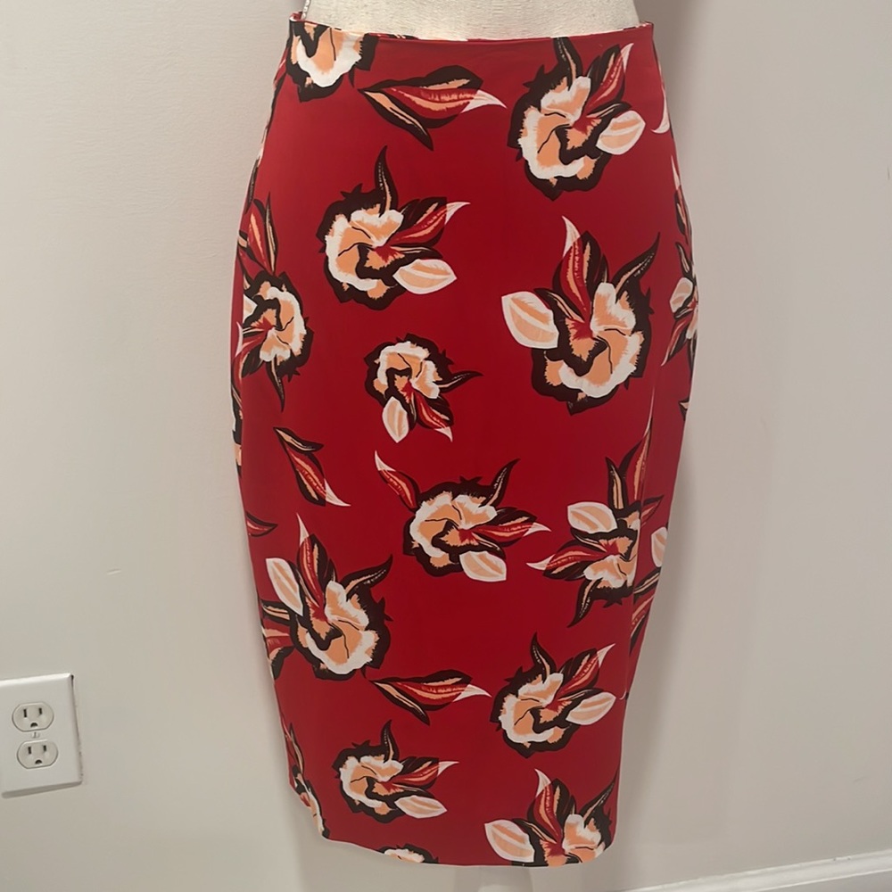 DVF Floral Skirt